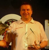 Ronnie strahlt nach einem Sieg