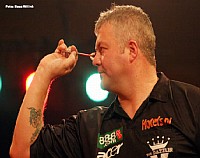 Darryl Fitton beim Wurf