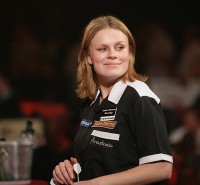 Anastasia bei der BDO WM 2008