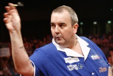 Phil taylor gewinnt das blue square uk open north west regional final in wigan 2008 03 16