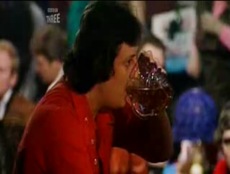 Eric Bristow während des WM Finale 1984