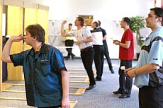 Gegen Alex Köhler lief es gut !