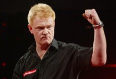 Per Laursen bei der PDC WM
