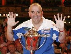 Phil taylor gewinnt zum 10 mal das stan james world matchplay 2009 07