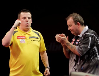Pdc dart wm 2012 10 spieltag sensation wm aus fuer phil taylor schon in der 2 runde 2011 12