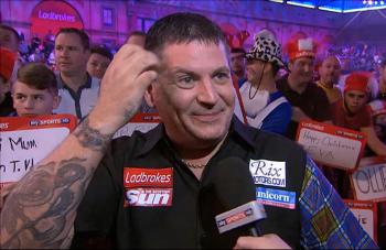 Pdc dart wm 2014 10 spieltag mittagssession gary andersons geburtstag 2013 12