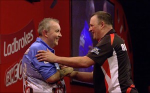 Pdc dart wm 2014 ergebnisse tag 1 2013 12 13