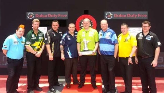 Dubai duty free darts masters 2014 spielplan und ergebnisse 2014 05