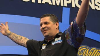 Pdc dart wm 2015 viertelfinale 1 2 van gerwen und anderson beeindrucken 2015 01 01