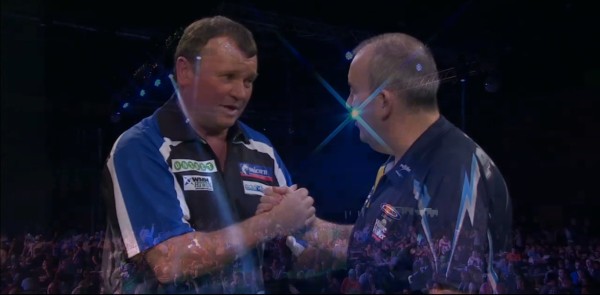 The masters 2015 1 spieltag terry jenkins schlaegt phil taylor 2015 01 31