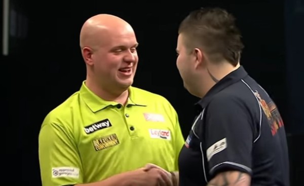 Premier league darts 2016 4 spieltag michael van gerwen bricht tv average weltrekord 2016 02