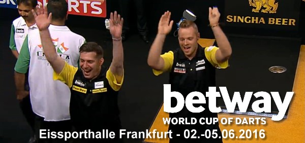 World cup of darts tag 1 deutschland scheitert in der ersten runde topfavoriten alle weiter 2016 06