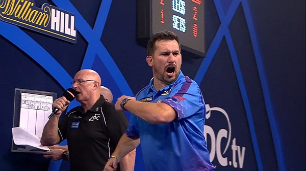Pdc dart wm 2017 spieltag 2 jonny clayton ueberrascht peter wright souveraen 2016 12