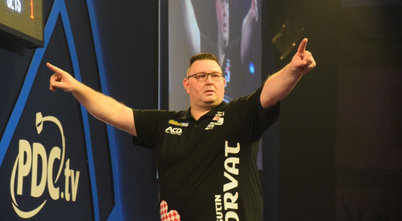 Pdc dart wm 2017 tag 6 dragutin horvat gewinnt vorrunde und unterliegt simon whitlock 2016 12