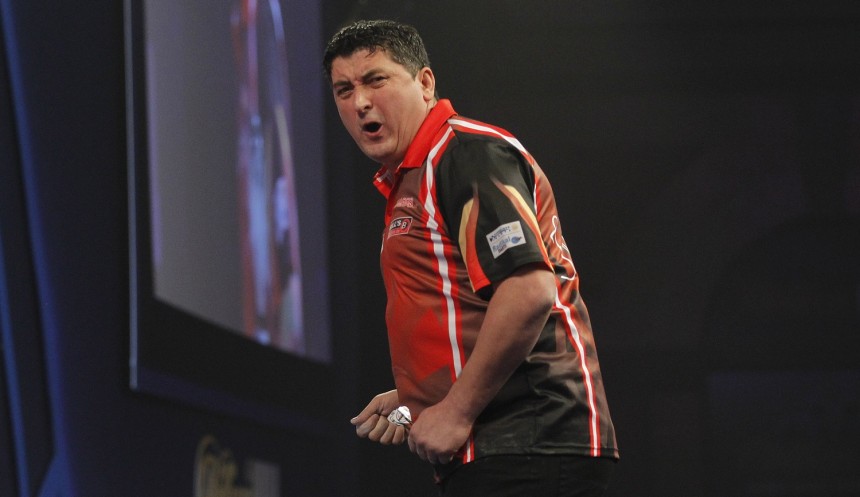 German darts championship 2017 achtelfinale titelverteidiger scheitert topstars auf sparflamme weiter 2017 03