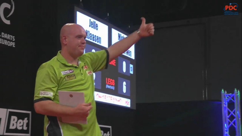German darts masters 2017 furioser van gerwen schlaegt in jena zurueck 2017 04