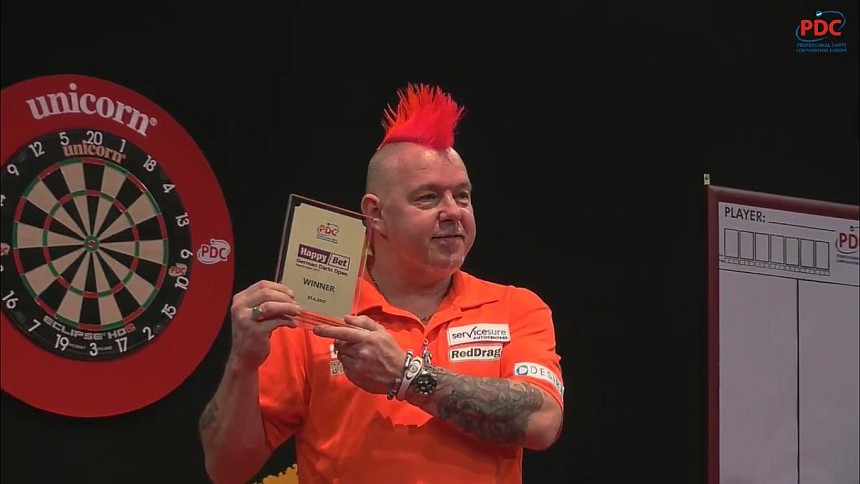 German darts open 2017 peter wright premierensieger in saarbruecken 2017 04