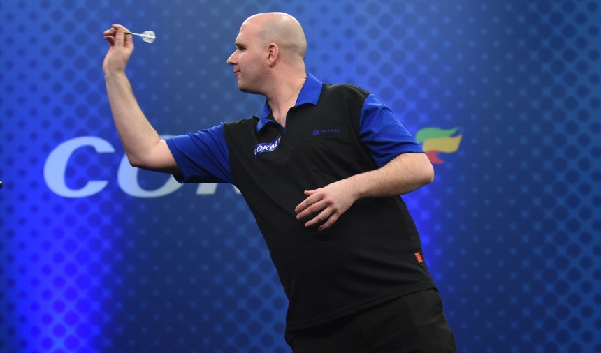 European darts grand prix 2017 achtelfinale cross mit ausrufezeichen suljovic ausgeschieden 2017 05