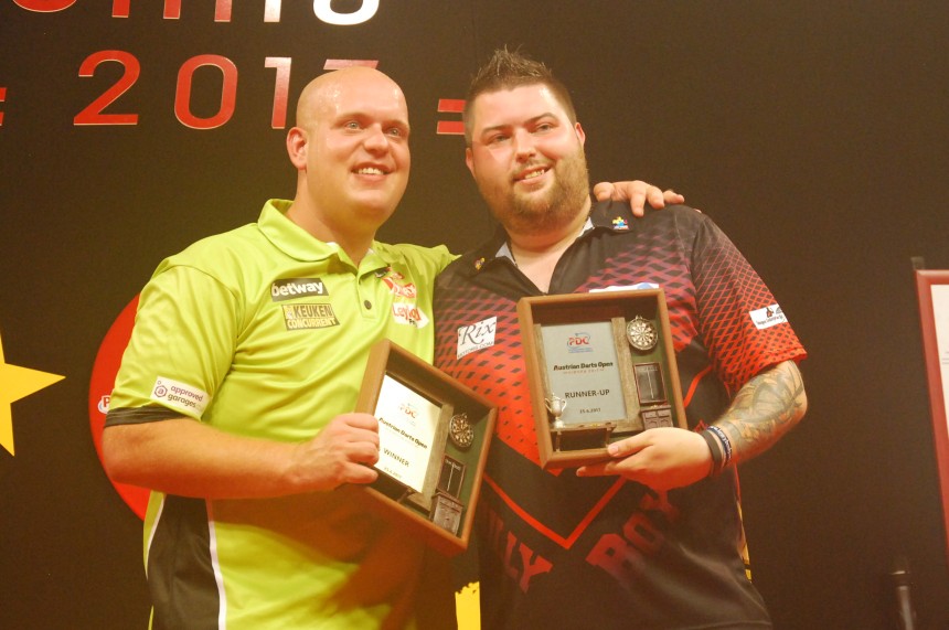 Austrian darts open 2017 finale michael van gerwen gewinnt krimi gegen michael smith 2017 06 25