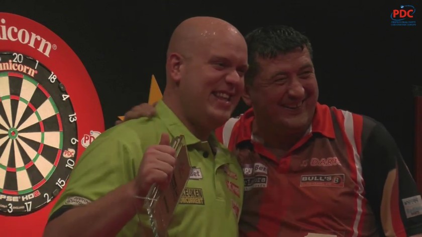 European darts matchplay 2017 final session michael van gerwen gewinnt titel gegen mensur suljovic 2017 06 11