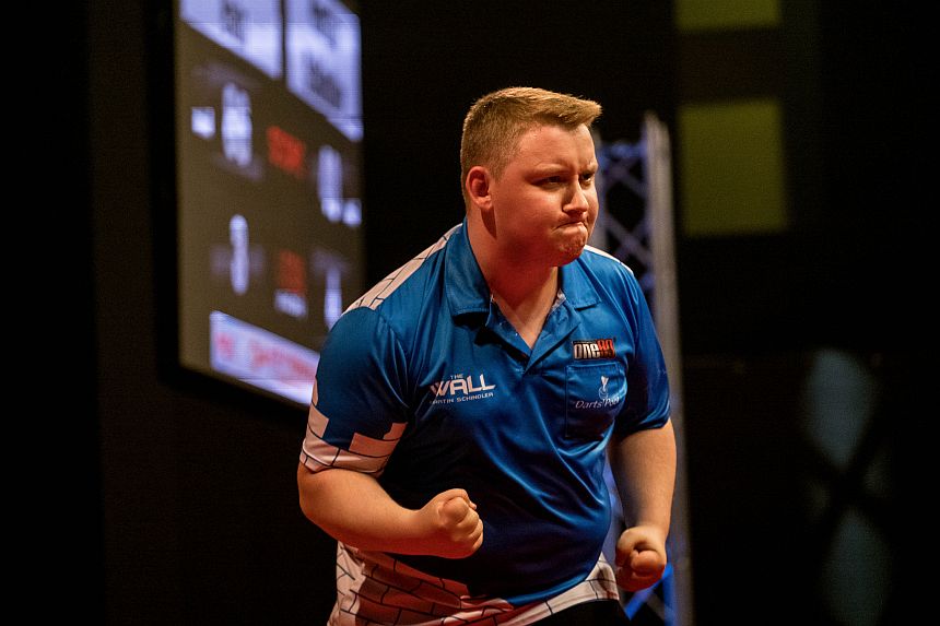 European darts trophy 2017 tag 1 schindler und eidams trumpfen auf auch lerchbacher setzt ausrufezeichen 2017 10 13