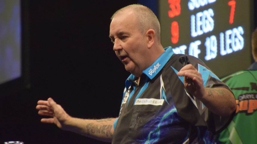 German darts masters 2017 viertelfinale taylor souveraen van gerwen steigt aus 2017 10