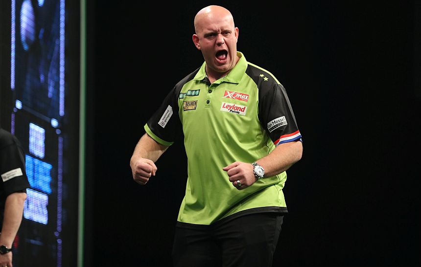 Uk open qualifier 2018 turnier nr 2 van gerwen erneut siegreich 2018 02