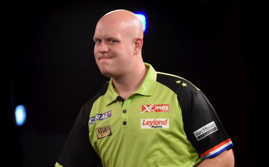 Players championship van gerwen stuermt zum naechsten titel clemens und suljovic im viertelfinale 2018 03