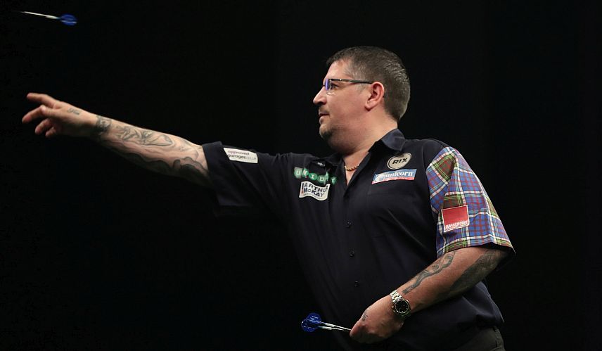Premier league darts glasgow anderson van gerwen und cross stark 2018 03 22