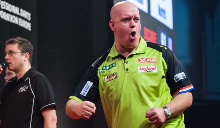 Michael van gerwen siegt auch in muenchen 2018 04 02