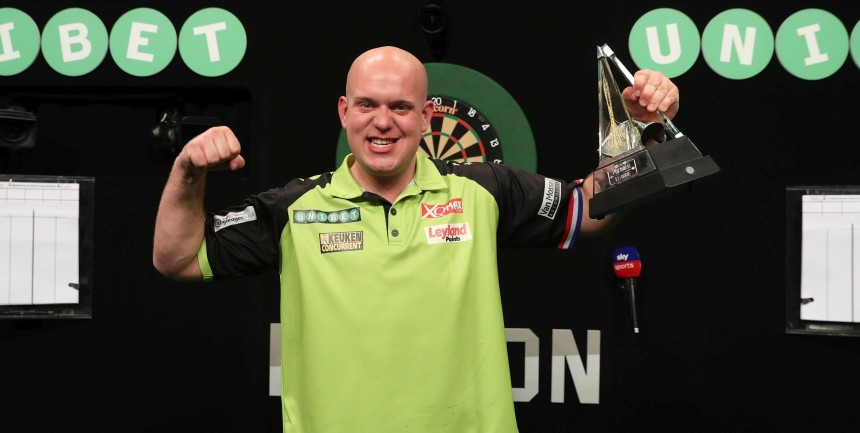 Michael van gerwen gewinnt premier league darts 2018 2018 05 17