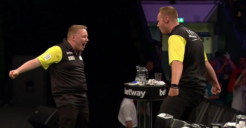 World cup of darts tag 2 deutschland bezwingt schweden 2018 06