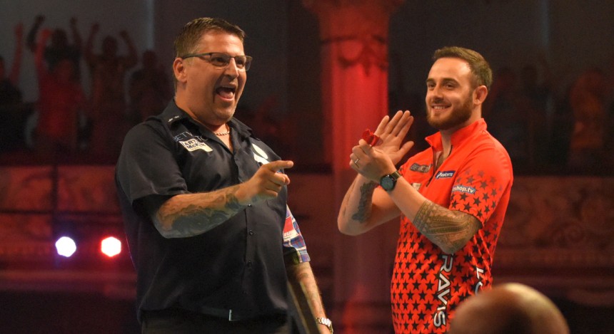 World matchplay de zwaan marschiert weiter anderson brilliert mit 9 darter 2018 07
