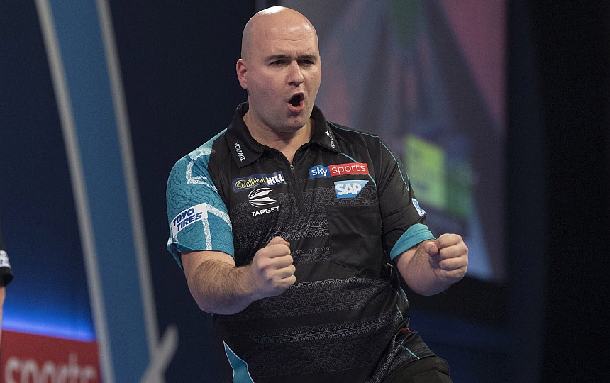 Premier league van gerwen bezwingt suljovic cross trumpft auf 2019 02