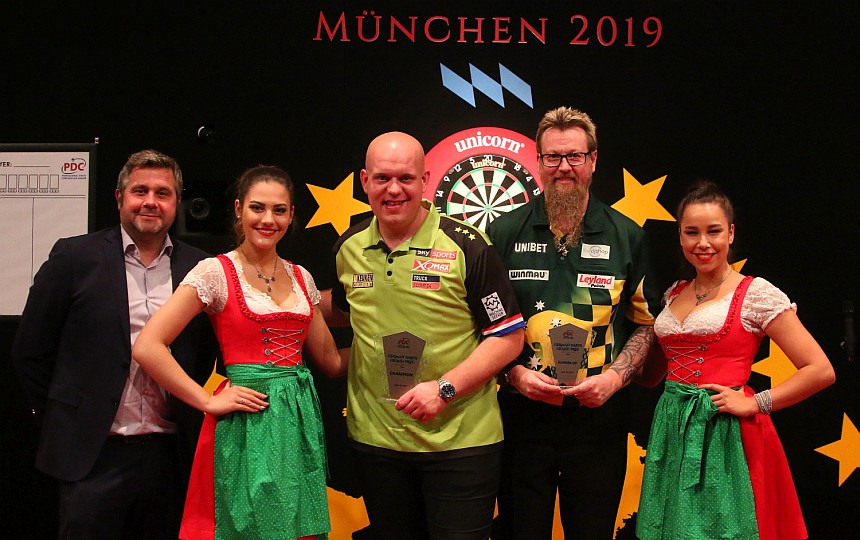 Michael van gerwen gewinnt osterturnier in muenchen 2019 04 22