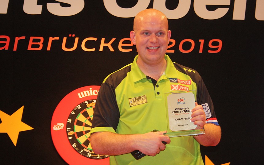 Michael van gerwen triumphiert in saarbruecken 2019 04 28