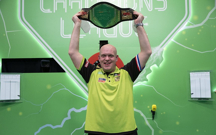 Michael van gerwen erstmalig champions league sieger 2019 10