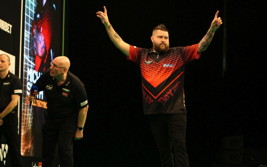 Premier league van gerwen wieder spitze smith mit 9 darter 2020 02