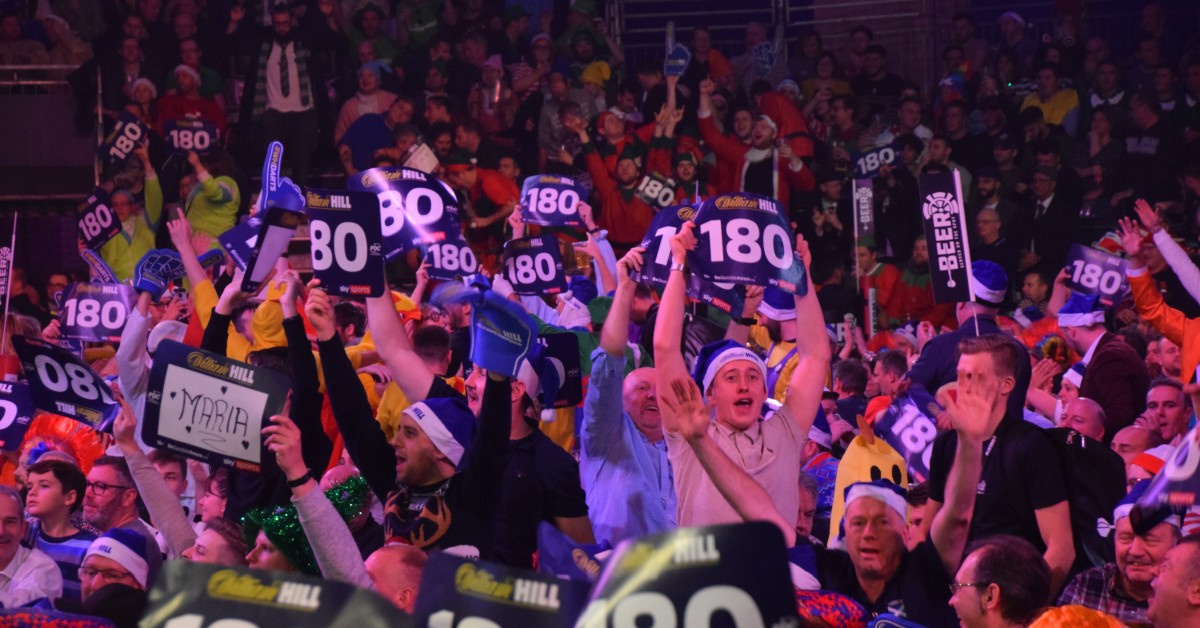 Ticketinfos fuer die pdc dart wm 2021 2020 12