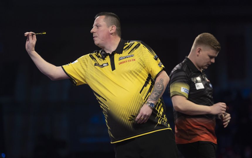 Dart wm auch dave chisnall wegen corona test ausgeschieden 2021 12