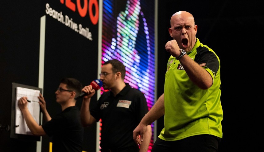 Premier league van gerwen stuermt zum ersten tagessieg 2022 03 03