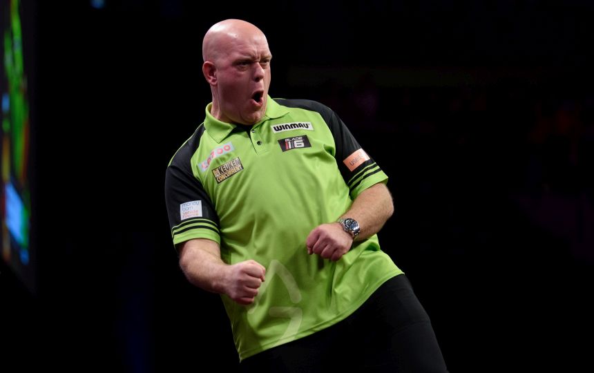Premier league van gerwen mit dem naechsten streich 2022 04 07