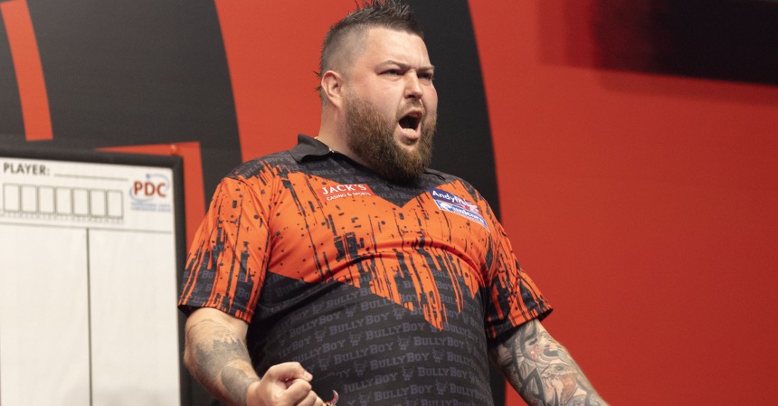 Michael smith gewinnt die dutch darts championship 2022 05