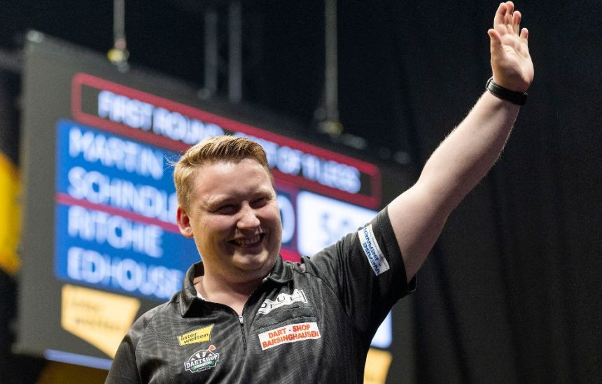 European darts open starker schindler schlaegt cross wright raus 2022 05