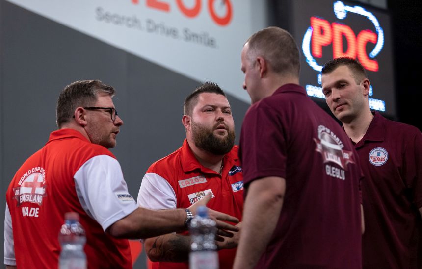 World cup of darts australien und england muehen sich ins viertelfinale 2022 06