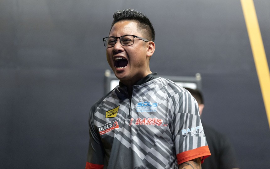 European darts matchplay rodriguez bezwingt clemens wenig ohne chance 2022 07