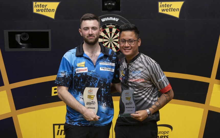 Luke humphries gewinnt das european darts matchplay in trier 2022 07