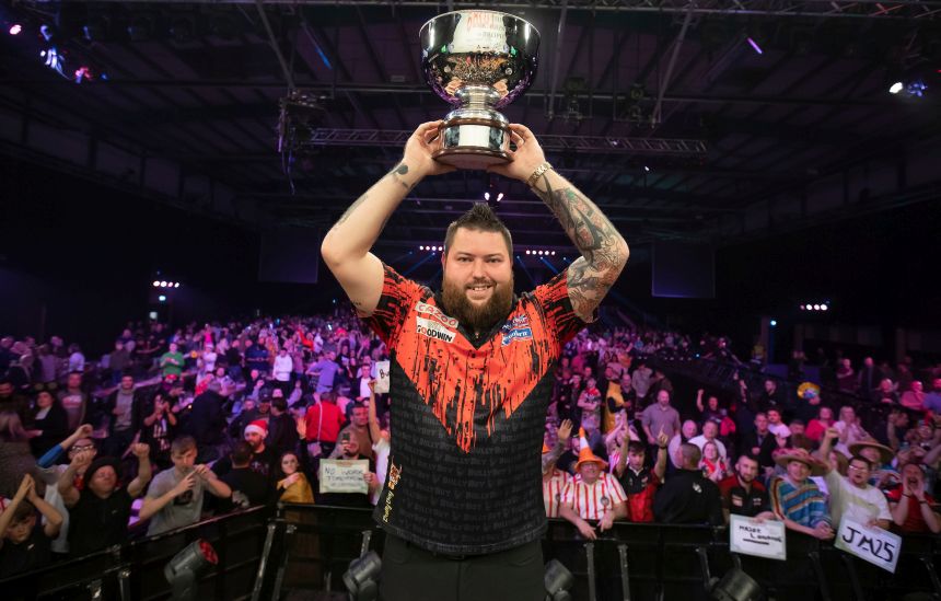 Michael smith gewinnt seinen ersten major titel beim grand slam 2022 11