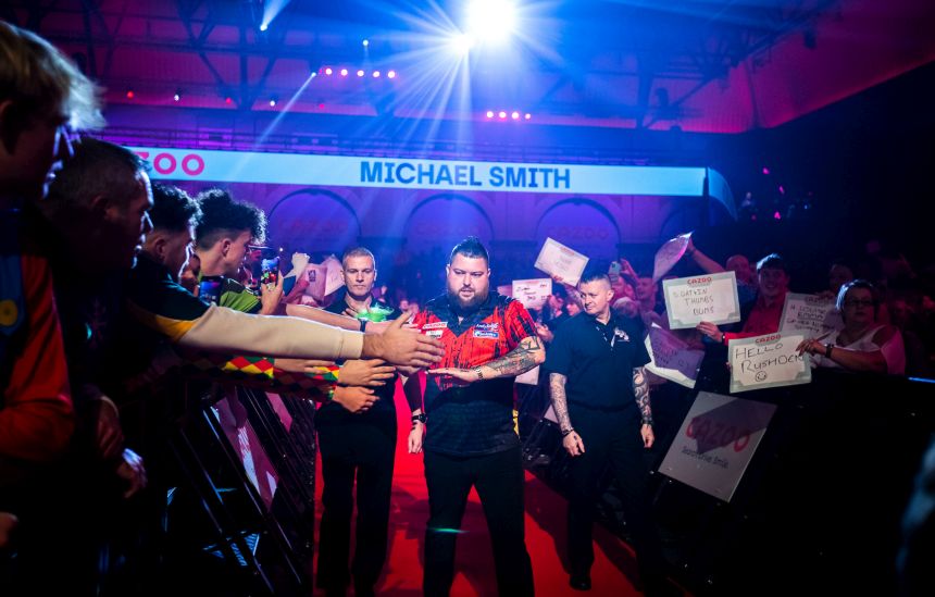 Dart wm 2023 smith gewinnt gegen doppelschwachen bunting 2023 01 01