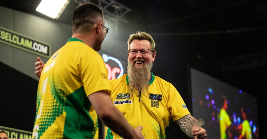 World cup of darts schottland und australien im viertelfinale 2023 06 17